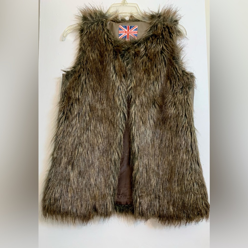Fur Brown Vest
